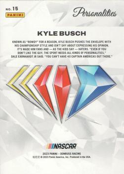 2023 Donruss - NASCAR 75th Anniversary #15 Kyle Busch Back