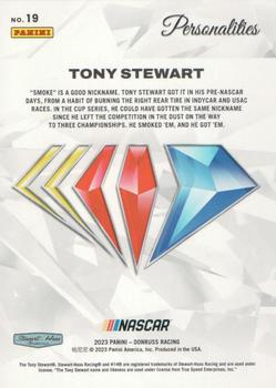 2023 Donruss - NASCAR 75th Anniversary #19 Tony Stewart Back