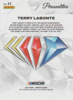 2023 Donruss - NASCAR 75th Anniversary #23 Terry Labonte Back