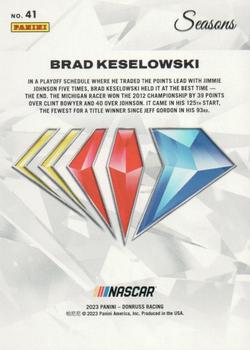 2023 Donruss - NASCAR 75th Anniversary #41 Brad Keselowski Back