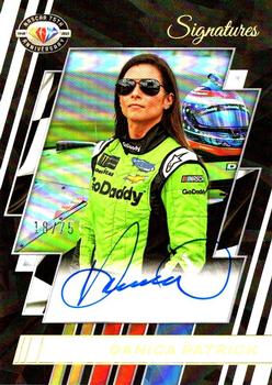 2023 Donruss - NASCAR 75th Anniversary Signatures Holo #75-DP Danica Patrick Front
