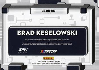 2023 Donruss - Race Day Relics #RR-BK Brad Keselowski Back