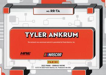 2023 Donruss - Race Day Relics Red #RR-TA Tyler Ankrum Back