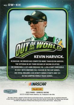 2023 Donruss - Out Of This World #OW-KH Kevin Harvick Back