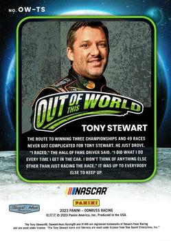 2023 Donruss - Out Of This World #OW-TS Tony Stewart Back