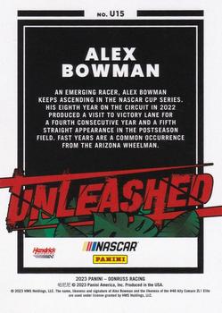 2023 Donruss - Unleashed Checkers #U15 Alex Bowman Back