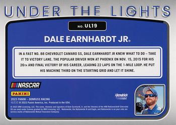 2023 Donruss - Under The Lights Checkers #UL19 Dale Earnhardt Jr Back