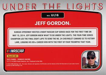 2023 Donruss - Under The Lights Holographic #UL16 Jeff Gordon Back