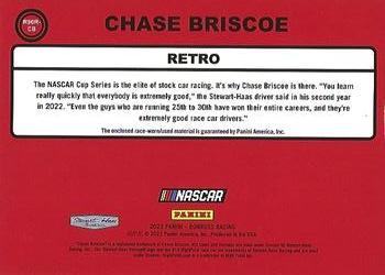 2023 Donruss - Retro 1990 Relics #R90R-CB Chase Briscoe Back