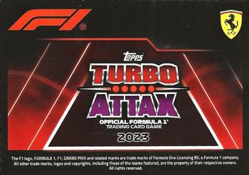 2023 Topps Turbo Attax F1 #19 Ferrari Team Logo Back