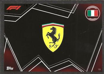 2023 Topps Turbo Attax F1 #19 Ferrari Team Logo Front