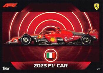 2023 Topps Turbo Attax F1 #20 2023 F1 Car Front