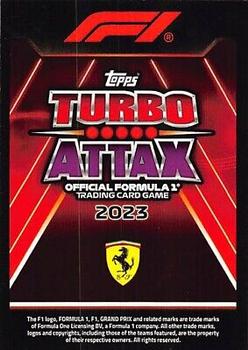 2023 Topps Turbo Attax F1 #21 Frédéric Vasseur Back