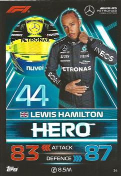 2023 Topps Turbo Attax F1 #34 Lewis Hamilton Front