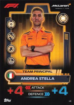 2023 Topps Turbo Attax F1 #48 Andrea Stella Front