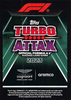 2023 Topps Turbo Attax F1 #68 Fernando Alonso Back