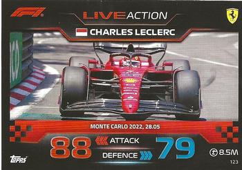 2023 Topps Turbo Attax F1 #123 Charles Leclerc Front