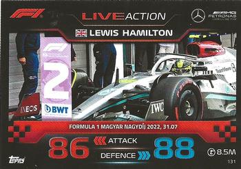 2023 Topps Turbo Attax F1 #131 Lewis Hamilton Front