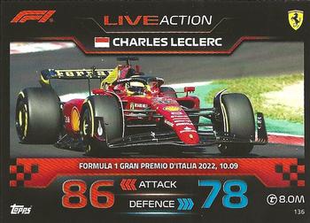 2023 Topps Turbo Attax F1 #136 Charles Leclerc Front