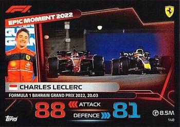 2023 Topps Turbo Attax F1 #148 Charles Leclerc Front