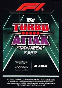 2023 Topps Turbo Attax F1 #179 Fernando Alonso Back