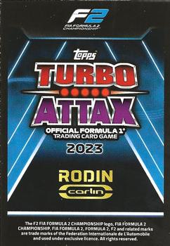 2023 Topps Turbo Attax F1 #195 Enzo Fittipaldi Back