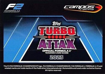 2023 Topps Turbo Attax F1 #236 Ralph Boschung Back