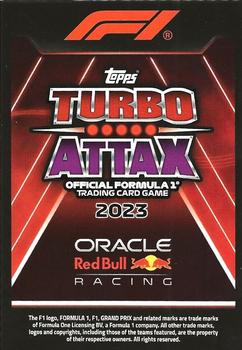 2023 Topps Turbo Attax F1 #273 Sergio Perez Back