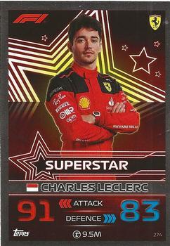 2023 Topps Turbo Attax F1 #274 Charles Leclerc Front