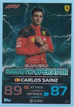 2023 Topps Turbo Attax F1 #330 Carlos Sainz Front