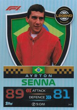 2023 Topps Turbo Attax F1 #345 Ayrton Senna Front