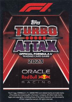2023 Topps Turbo Attax F1 #354 Sergio Perez Back