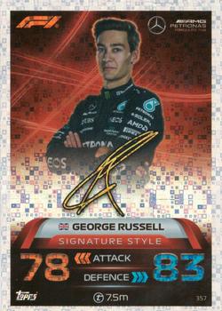 2023 Topps Turbo Attax F1 #357 George Russell Front