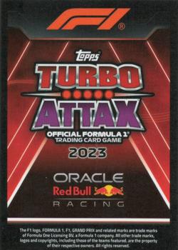 2023 Topps Turbo Attax F1 #354 Sergio Perez Back