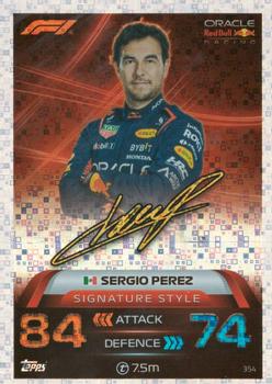 2023 Topps Turbo Attax F1 #354 Sergio Perez Front