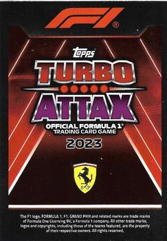 2023 Topps Turbo Attax F1 - Mega Tin Exclusives #MEG 1 Carlos Sainz Back