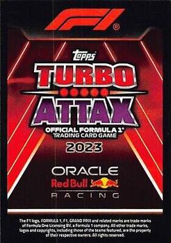 2023 Topps Turbo Attax F1 - Mega Tin Exclusives #MEG 5 Sergio Perez Back
