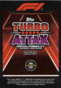 2023 Topps Turbo Attax F1 - Limited Edition #LE 18E Nigel Mansell Back