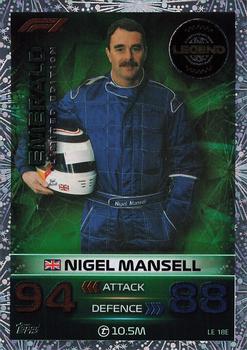 2023 Topps Turbo Attax F1 - Limited Edition #LE 18E Nigel Mansell Front
