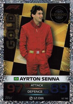 2023 Topps Turbo Attax F1 - Limited Edition #LE 19G Ayrton Senna Front