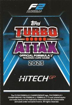 2023 Topps Turbo Attax F1 - Pink #315 Jak Crawford Back