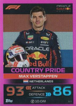 2023 Topps Turbo Attax F1 - Pink #321 Max Verstappen Front