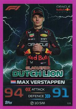 2023 Topps Turbo Attax F1 - Pink #328 Max Verstappen Front
