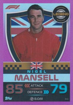 2023 Topps Turbo Attax F1 - Pink #344 Nigel Mansell Front