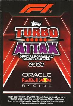 2023 Topps Turbo Attax F1 - Pink #348 Max Verstappen Back