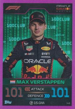 2023 Topps Turbo Attax F1 - Pink #348 Max Verstappen Front