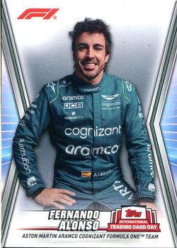 2023 Topps Formula 1 International Trading Card Day #NTCD-F4 Fernando Alonso Front