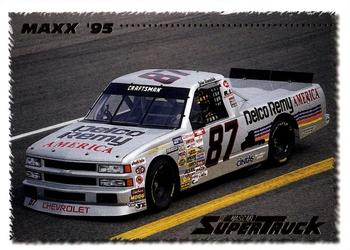 1995 Maxx Medallion - SuperTrucks #ST11 John Nemechek Front