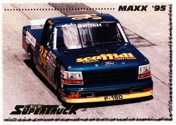 1995 Maxx Medallion - SuperTrucks #ST16 Bob Brevak Front