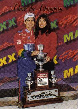 1996 Maxx Odyssey - Chase The Champion #6 Jeff Gordon Front